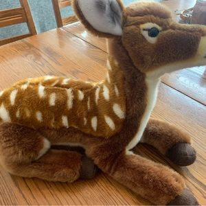 FAO SCHWARZ stuffed Deer